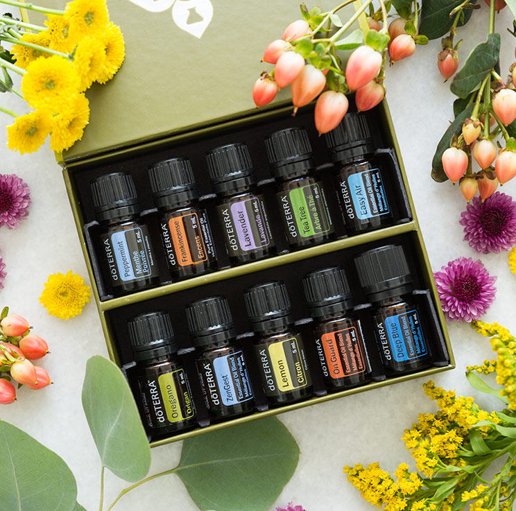 doTerra essential oils in packaging