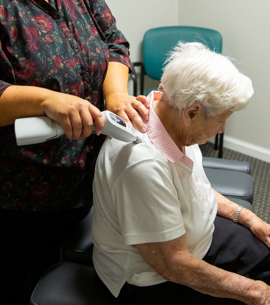 Instrument-based Activator is used at Giesken Chiropractic Office